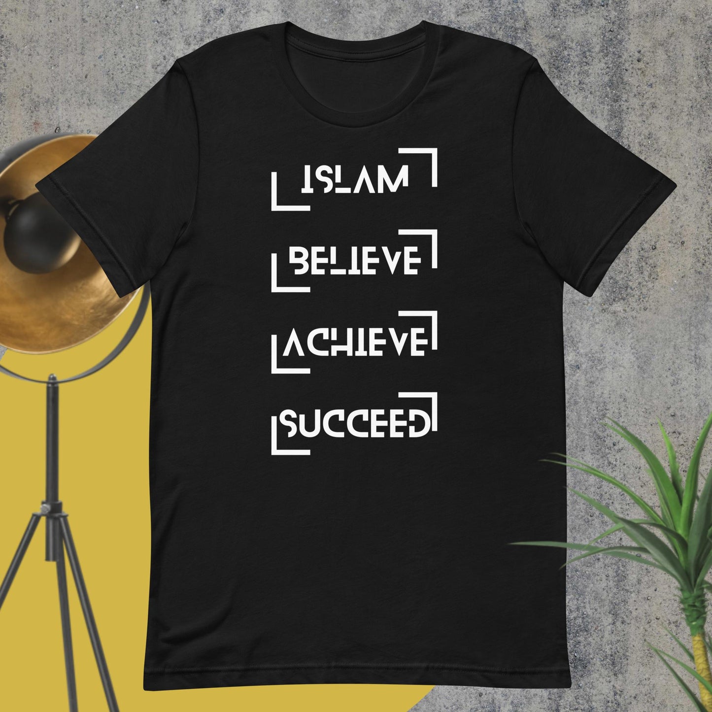 Islam, Believe, Achieve, Succeed- Unisex t-shirt