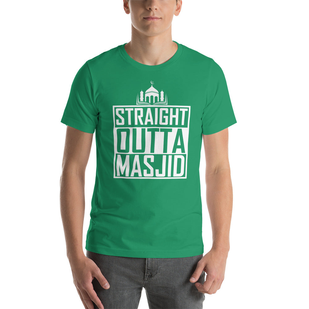 Straight Outta Masjid- Unisex t-shirt