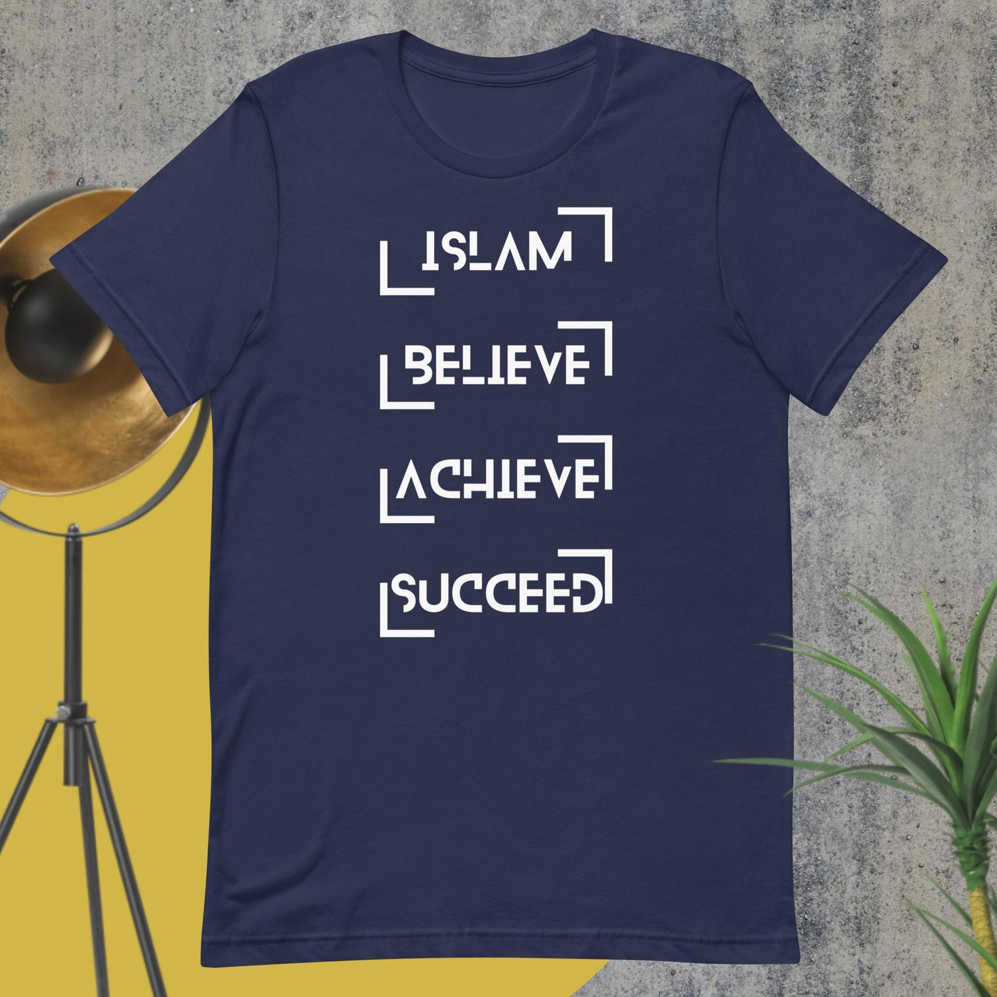 Islam, Believe, Achieve, Succeed- Unisex t-shirt