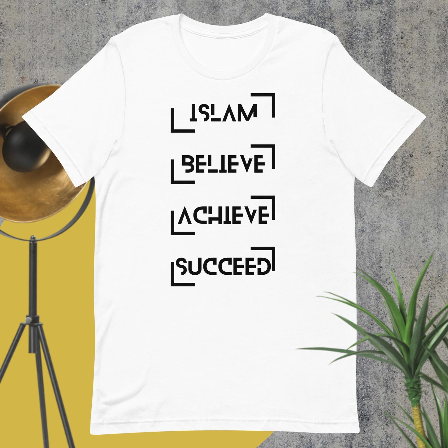 Islam, Believe, Achieve, Succeed- Unisex t-shirt